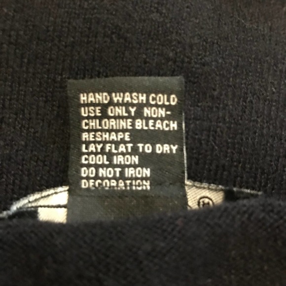 SML Design Black Beaded Cardigan Sweater with V-neckline, Size Small - Picture 5 of 5